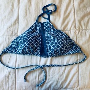 Blue Mossimo Bikini Top